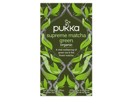 Pukka bio thee supreme MATCHA green  20st 