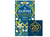 Pukka bio thee Chamomile Vanilla   Manuka honey  20st 